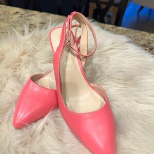 Elegant Pink Women's Slingback Shoes NWOT Never Worn